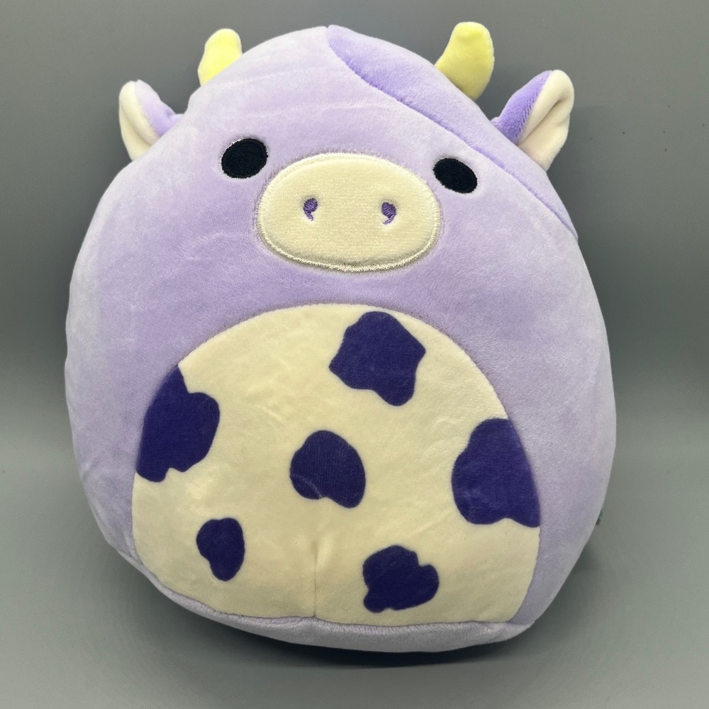 2 for $13! 2020 NWT “Bubba” 8-Inch Squishmallow Plush - Purple Cow